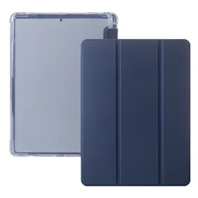 IPAD PRO 12.9 HOES  IPAD PRO 12.9 HOESJE 2021 MET APPLE PENCIL VAKJE  DONKER BLAUW  CASE GESCHIKT VOOR APPLE IPAD PRO 12.9 3E
