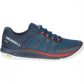 MERRELL SCHOEN NOVA GORETEX VOOR HEREN – BLAUW/ROOD – MAAT: 50