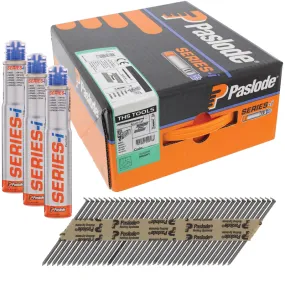 Paslode IM90 stripnagels 63mm - blank geringd